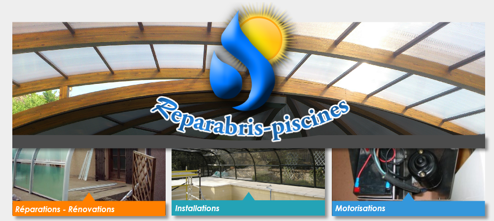 reparations abris piscines